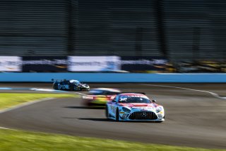 #77 Mercedes-AMG GT3 of Daniel Morad, Raffaele Marciello and Daniel Juncadella, Mercedes-AMG Team Craft-Bamboo Racing, Pro, Indy 8 Hours, Intercontinental GT Challenge, Indianapolis Motor Speedway, Indianapolis, Indiana, Oct 2022.
 | Fabian Lagunas/SRO        