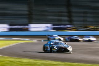 #33 Mercedes-AMG GT3 of Russell Ward, Phillip Ellis and Jules Gounon, Winward Racing, Pro, Indy 8 Hours, Intercontinental GT Challenge, Indianapolis Motor Speedway, Indianapolis, Indiana, Oct 2022.
 | Fabian Lagunas/SRO        