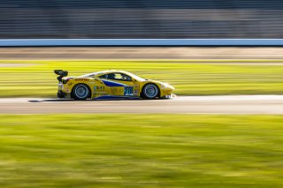 #218 Ferrari 488 GT3 of Jarett Andretti, Jeff Westphal and Ryan Briscoe, Andretti Autosport x Vital Speed, Pro, Indy 8 Hours, Intercontinental GT Challenge, Indianapolis Motor Speedway, Indianapolis, Indiana, Oct 2022.
 | Fabian Lagunas/SRO        