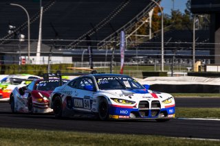 #94 BMW M4 GT3 of Chandler Hull, Richard Heistand and Bill Auberlen, BimmerWorld, Pro-Am, Indy 8 Hours, Intercontinental GT Challenge, Indianapolis Motor Speedway, Indianapolis, Indiana, Oct 2022.
 | Fabian Lagunas/SRO        