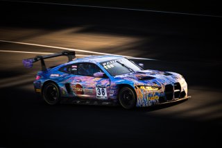 #38 BMW M4 GT3 of Samantha Tan, Nick Wittmer and Harry Gottsacker, ST Racing, Silver Cup, Indy 8 Hours, Intercontinental GT Challenge, Indianapolis Motor Speedway, Indianapolis, Indiana, Oct 2022.
 | Fabian Lagunas/SRO        