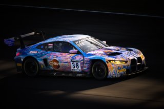 #38 BMW M4 GT3 of Samantha Tan, Nick Wittmer and Harry Gottsacker, ST Racing, Silver Cup, Indy 8 Hours, Intercontinental GT Challenge, Indianapolis Motor Speedway, Indianapolis, Indiana, Oct 2022.
 | Fabian Lagunas/SRO        