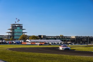 #77 Mercedes-AMG GT3 of Daniel Morad, Raffaele Marciello and Daniel Juncadella, Mercedes-AMG Team Craft-Bamboo Racing, Pro, Indy 8 Hours, Intercontinental GT Challenge, Indianapolis Motor Speedway, Indianapolis, Indiana, Oct 2022.
 | Fabian Lagunas/SRO        