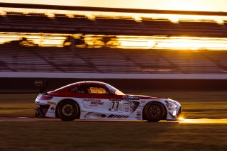 #77 Mercedes-AMG GT3 of Daniel Morad, Raffaele Marciello and Daniel Juncadella, Mercedes-AMG Team Craft-Bamboo Racing, Pro, Indy 8 Hours, Intercontinental GT Challenge, Indianapolis Motor Speedway, Indianapolis, Indiana, Oct 2022.
 | Fabian Lagunas/SRO        