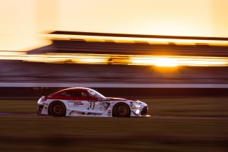 #77 Mercedes-AMG GT3 of Daniel Morad, Raffaele Marciello and Daniel Juncadella, Mercedes-AMG Team Craft-Bamboo Racing, Pro, Indy 8 Hours, Intercontinental GT Challenge, Indianapolis Motor Speedway, Indianapolis, Indiana, Oct 2022.
 | Fabian Lagunas/SRO        