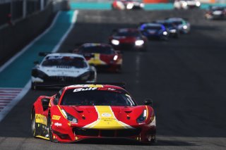 Davide Rigon / Alessio Rovera / Nicklas Nielsen -  AF Corse  - Francochamps Motors,  Ferrari 488 GT3 
 | JEP/SRO