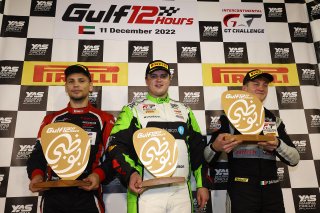 Alex Arkin Aka / Finlay Hutchison / Pietro Delli Guanti - Tresor Attempto Racing,  Audi R8 LMS evo II GT3 
 | SRO Motorsports Group