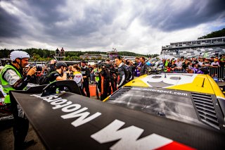 #98 - Rowe Racing - Philipp ENG - Marco WITTMANN - Nicholas YELLOLY - BMW M4 GT3 - PRO (*), Ambiance, Celebration, CrowdStrike 24 Hours of Spa
 | © SRO - TWENTY-ONE CREATION | Jules Benichou