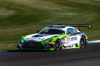 #77 Mercedes-AMG GT3 of Maximilian Götz, 2023 Fanatec GT World Challenge America SRO, Craft-Bamboo Racing, GT World Challenge, IGTC Pro, INDIANAPOLIS 8 HOUR presented by AWS, Jules Gounon, October 5-7, and Raffaele Marciello
 | www.lagunasphotography.com