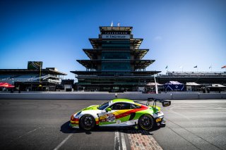#45 Porsche 911 GT3-R 992 of Madison Snow, 2023 Fanatec GT World Challenge America SRO, GT World Challenge America, INDIANAPOLIS 8 HOUR presented by AWS, Jan Heylen, October 5-7, Pro, Wright Motorsports, and Trent Hindman
 | www.lagunasphotography.com
