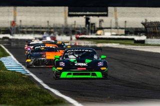 #28 PorscheGT3 R 992 of Eric Filgueiras, 2023 Fanatec GT World Challenge America SRO, GT World Challenge America, INDIANAPOLIS 8 HOUR presented by AWS, October 5-7, Pro, RS1, Stevan McAleer, and Klaus Bachler
 | www.lagunasphotography.com