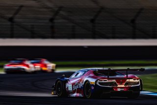 #33 Ferrari 296 GT3 of Justin Wetherill, 2023 Fanatec GT World Challenge America SRO, GT World Challenge America, INDIANAPOLIS 8 HOUR presented by AWS, October 5-7, Pro, Ryan Dalziel, Triarsi Competizione, and Onofrio Triarsi
 | www.lagunasphotography.com