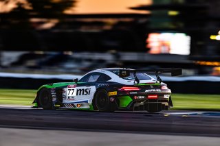 #77 Mercedes-AMG GT3 of Maximilian Götz, Jules Gounon, and Raffaele Marciello, Craft-Bamboo Racing, GT World Challenge, IGTC Pro, INDIANAPOLIS 8 HOUR presented by AWS, October 5-7, 2023 Fanatec GT World Challenge America SRO
 | www.lagunasphotography.com
