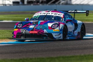 #10 Porsche 992 GT3 R of Antares Au, Loek Hartog, and Patric Niederhauser, Herberth Motorsport, IGTC, Pro-Am, FANATEC GT World Challenge America Powered by AWS, SRO America, INDY, Indianapolis, IN October 3 - 6 2024.
 | Fabian Lagunas/SRO
