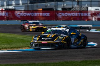 #21 Porsche 992 GT3 R of Ashish Patel, Yannick Mettler, and Alex Fontana, Car Collection Motorsports, IGTC, Pro-Am, FANATEC GT World Challenge America Powered by AWS, SRO America, INDY, Indianapolis, IN October 3 - 6 2024.
 | Fabian Lagunas/SRO