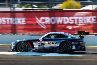 #888 Mercedes-AMG GT3 of Prince Jefri Ibrahim, Jordan Love, and Arjun Maini, Triple Eight JMR, IGTC, Pro-Am, FANATEC GT World Challenge America Powered by AWS, SRO America, INDY, Indianapolis, IN October 3 - 6 2024.
 | Fabian Lagunas/SRO