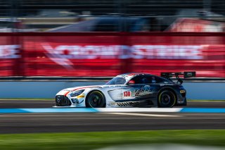 #130 Mercedes-AMG GT3 of Maro Engel, Jules Gounon, and, Mikael Grenier, GruppeM Racing, IGTC, IGTC Pro, FANATEC GT World Challenge America Powered by AWS, SRO America, INDY, Indianapolis, IN October 3 - 6 2024.
 | Fabian Lagunas/SRO