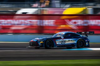 #888 Mercedes-AMG GT3 of Prince Jefri Ibrahim, Jordan Love, and Arjun Maini, Triple Eight JMR, IGTC, Pro-Am, FANATEC GT World Challenge America Powered by AWS, SRO America, INDY, Indianapolis, IN October 3 - 6 2024.
 | Fabian Lagunas/SRO