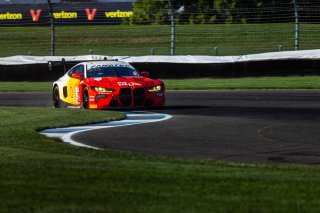 #31 BMW M4 GT3 of Dries Vanthoor, Charles Weerts, and Sheldon Van Der Linde, Team WRT, IGTC, IGTC Pro, FANATEC GT World Challenge America Powered by AWS, INDY, Indianapolis, IN October 3 - 6 2024.
 | Fabian Lagunas/SRO