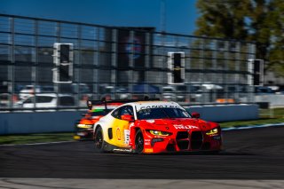 #31 BMW M4 GT3 of Dries Vanthoor, Charles Weerts, and Sheldon Van Der Linde, Team WRT, IGTC, IGTC Pro, FANATEC GT World Challenge America Powered by AWS, INDY, Indianapolis, IN October 3 - 6 2024.
 | Fabian Lagunas/SRO