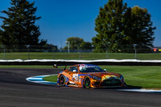 #75 Mercedes-AMG GT3 of Kenny Abul, Lucas Auer, and Jayden Ojeda, Sun Energy1, IGTC, Pro-Am, FANATEC GT World Challenge America Powered by AWS, INDY, Indianapolis, IN October 3 - 6 2024.
 | Fabian Lagunas/SRO