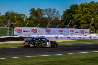 #21 Porsche 992 GT3 R of Ashish Patel, Yannick Mettler, and Alex Fontana, Car Collection Motorsports, IGTC, Pro-Am, FANATEC GT World Challenge America Powered by AWS, SRO America, INDY, Indianapolis, IN October 3 - 6 2024.
 | Fabian Lagunas/SRO