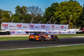 #75 Mercedes-AMG GT3 of Kenny Abul, Lucas Auer, and Jayden Ojeda, Sun Energy1, IGTC, Pro-Am, FANATEC GT World Challenge America Powered by AWS, INDY, Indianapolis, IN October 3 - 6 2024.
 | Fabian Lagunas/SRO