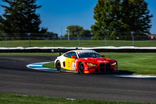 #31 BMW M4 GT3 of Dries Vanthoor, Charles Weerts, and Sheldon Van Der Linde, Team WRT, IGTC, IGTC Pro, FANATEC GT World Challenge America Powered by AWS, INDY, Indianapolis, IN October 3 - 6 2024.
 | Fabian Lagunas/SRO