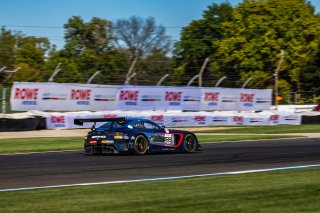 #88 Ferrari 296 GT3 of Custodio Toledo, Riccardo Agostini, and Cedric Sbirrazzuoli, AF Corse, GT World Challenge America, Pro-Am, SRO America, FANATEC GT World Challenge America Powered by AWS, INDY, Indianapolis, IN October 3 - 6 2024.
 | Fabian Lagunas/SRO
