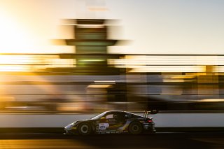 #21 Porsche 992 GT3 R of Ashish Patel, Yannick Mettler, and Alex Fontana, Car Collection Motorsports, IGTC, Pro-Am, FANATEC GT World Challenge America Powered by AWS, SRO America, INDY, Indianapolis, IN October 3 - 6 2024.
 | Fabian Lagunas/SRO