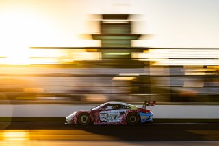 #85 Porsche 992 GT3-R of Jake Pederson, Trent Hindman, and Kay van Berlo, RS1, GT World Challenge America, Pro, SRO America, FANATEC GT World Challenge America Powered by AWS, INDY, Indianapolis, IN October 3 - 6 2024.
 | Fabian Lagunas/SRO
