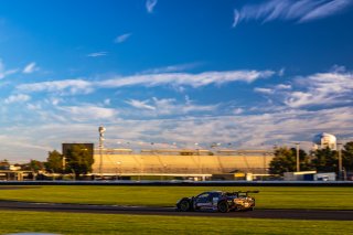 #163 Ferrari 296 GT3 of Jay Schreibman, Oswaldo Negri, and Toni Vilander, AF Course, GT World Challenge America, Pro-Am, FANATEC GT World Challenge America Powered by AWS, SRO America, INDY, Indianapolis, IN October 3 - 6 2024.
 | Fabian Lagunas/SRO