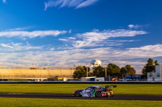 #32 Porsche 911 GT3-R of Kyle Washington, Tom Sargent, and Ayhancan Guven, GMG Racing, GT World Challenge America, Pro-Am, FANATEC GT World Challenge America Powered by AWS, INDY, Indianapolis, IN October 3 - 6 2024.
 | Fabian Lagunas/SRO