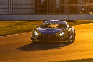#4 Mercedes-AMG GT3 of Alex Palou, Fabian Schiller, and Luca Stolz, Lone Star Racing, IGTC, IGTC Pro, FANATEC GT World Challenge America Powered by AWS, INDY, Indianapolis, IN October 3 - 6 2024.
 | Fabian Lagunas/SRO