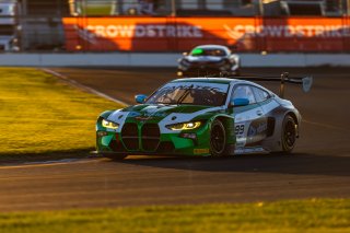 #99 BMW M4 GT3 of Kenton Koch, Conor Daly, and Connor De Phillippi, Random Vandals Racing, IGTC, IGTC Pro, FANATEC GT World Challenge America Powered by AWS, SRO America, INDY, Indianapolis, IN October 3 - 6 2024.
 | Fabian Lagunas/SRO