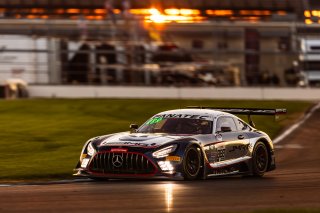#888 Mercedes-AMG GT3 of Prince Jefri Ibrahim, Jordan Love, and Arjun Maini, Triple Eight JMR, IGTC, Pro-Am, FANATEC GT World Challenge America Powered by AWS, SRO America, INDY, Indianapolis, IN October 3 - 6 2024.
 | Fabian Lagunas/SRO