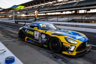#4 Mercedes-AMG GT3 of Alex Palou, Fabian Schiller, and Luca Stolz, Lone Star Racing, IGTC, IGTC Pro, FANATEC GT World Challenge America Powered by AWS, INDY, Indianapolis, IN October 3 - 6 2024.
 | Jason Doudt/SRO