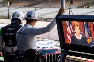 #888 Mercedes-AMG GT3 of Prince Jefri Ibrahim, Jordan Love, and Arjun Maini, Triple Eight JMR, IGTC, Pro-Am, FANATEC GT World Challenge America Powered by AWS, SRO America, INDY, Indianapolis, IN October 3 - 6 2024.
 | Jason Doudt/SRO