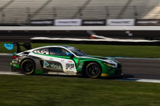 #99 BMW M4 GT3 of Kenton Koch, Conor Daly, and Connor De Phillippi, Random Vandals Racing, IGTC, IGTC Pro, FANATEC GT World Challenge America Powered by AWS, SRO America, INDY, Indianapolis, IN October 3 - 6 2024.
 | Fabian Lagunas/SRO        