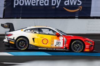 #31 BMW M4 GT3 of Dries Vanthoor, Charles Weerts, and Sheldon Van Der Linde, Team WRT, IGTC, IGTC Pro, FANATEC GT World Challenge America Powered by AWS, INDY, Indianapolis, IN October 3 - 6 2024.
 | Fabian Lagunas/SRO        