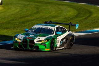 #99 BMW M4 GT3 of Kenton Koch, Conor Daly, and Connor De Phillippi, Random Vandals Racing, IGTC, IGTC Pro, FANATEC GT World Challenge America Powered by AWS, SRO America, INDY, Indianapolis, IN October 3 - 6 2024.
 | Fabian Lagunas/SRO