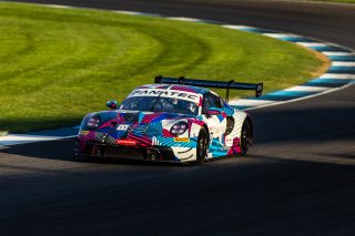 #10 Porsche 992 GT3 R of Antares Au, Loek Hartog, and Patric Niederhauser, Herberth Motorsport, IGTC, Pro-Am, FANATEC GT World Challenge America Powered by AWS, SRO America, INDY, Indianapolis, IN October 3 - 6 2024.
 | Fabian Lagunas/SRO