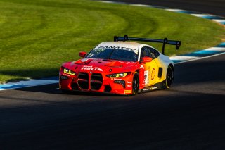 #31 BMW M4 GT3 of Dries Vanthoor, Charles Weerts, and Sheldon Van Der Linde, Team WRT, IGTC, IGTC Pro, FANATEC GT World Challenge America Powered by AWS, INDY, Indianapolis, IN October 3 - 6 2024.
 | Fabian Lagunas/SRO
