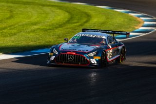 #888 Mercedes-AMG GT3 of Prince Jefri Ibrahim, Jordan Love, and Arjun Maini, Triple Eight JMR, IGTC, Pro-Am, FANATEC GT World Challenge America Powered by AWS, SRO America, INDY, Indianapolis, IN October 3 - 6 2024.
 | Fabian Lagunas/SRO