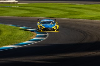 #4 Mercedes-AMG GT3 of Alex Palou, Fabian Schiller, and Luca Stolz, Lone Star Racing, IGTC, IGTC Pro, FANATEC GT World Challenge America Powered by AWS, INDY, Indianapolis, IN October 3 - 6 2024.
 | Fabian Lagunas/SRO