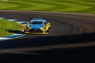 #4 Mercedes-AMG GT3 of Alex Palou, Fabian Schiller, and Luca Stolz, Lone Star Racing, IGTC, IGTC Pro, FANATEC GT World Challenge America Powered by AWS, INDY, Indianapolis, IN October 3 - 6 2024.
 | Fabian Lagunas/SRO