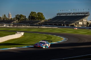 #10 Porsche 992 GT3 R of Antares Au, Loek Hartog, and Patric Niederhauser, Herberth Motorsport, IGTC, Pro-Am, FANATEC GT World Challenge America Powered by AWS, SRO America, INDY, Indianapolis, IN October 3 - 6 2024.
 | Fabian Lagunas/SRO