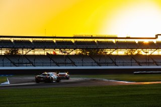 #163 Ferrari 296 GT3 of Jay Schreibman, Oswaldo Negri, and Toni Vilander, AF Course, GT World Challenge America, Pro-Am, FANATEC GT World Challenge America Powered by AWS, SRO America, INDY, Indianapolis, IN October 3 - 6 2024.
 | Fabian Lagunas/SRO