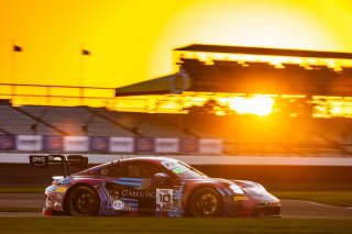 #10 Porsche 992 GT3 R of Antares Au, Loek Hartog, and Patric Niederhauser, Herberth Motorsport, IGTC, Pro-Am, FANATEC GT World Challenge America Powered by AWS, SRO America, INDY, Indianapolis, IN October 3 - 6 2024.
 | Fabian Lagunas/SRO