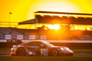 #10 Porsche 992 GT3 R of Antares Au, Loek Hartog, and Patric Niederhauser, Herberth Motorsport, IGTC, Pro-Am, FANATEC GT World Challenge America Powered by AWS, SRO America, INDY, Indianapolis, IN October 3 - 6 2024.
 | Fabian Lagunas/SRO